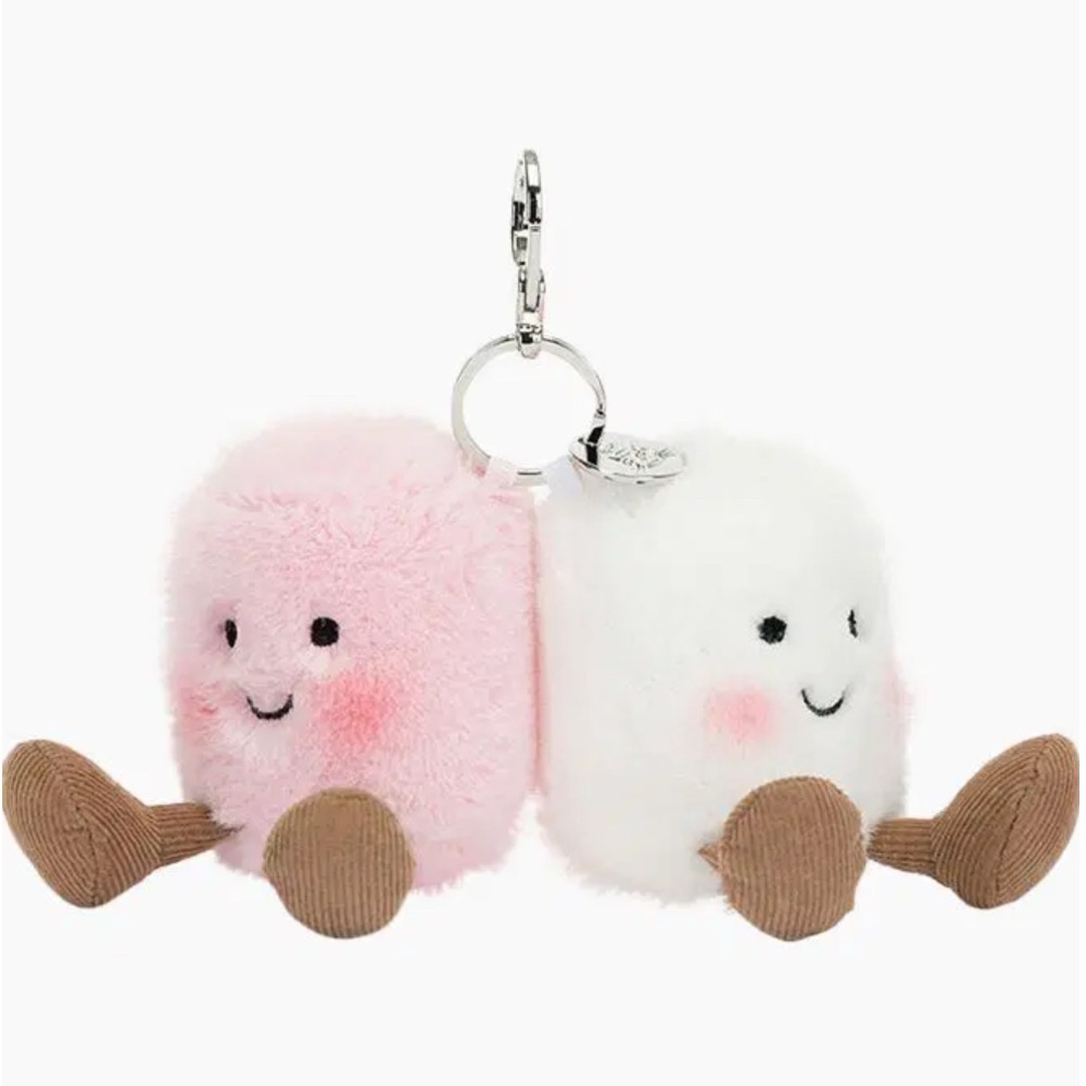 JELLYCAT Amuseables marshmallow keychain